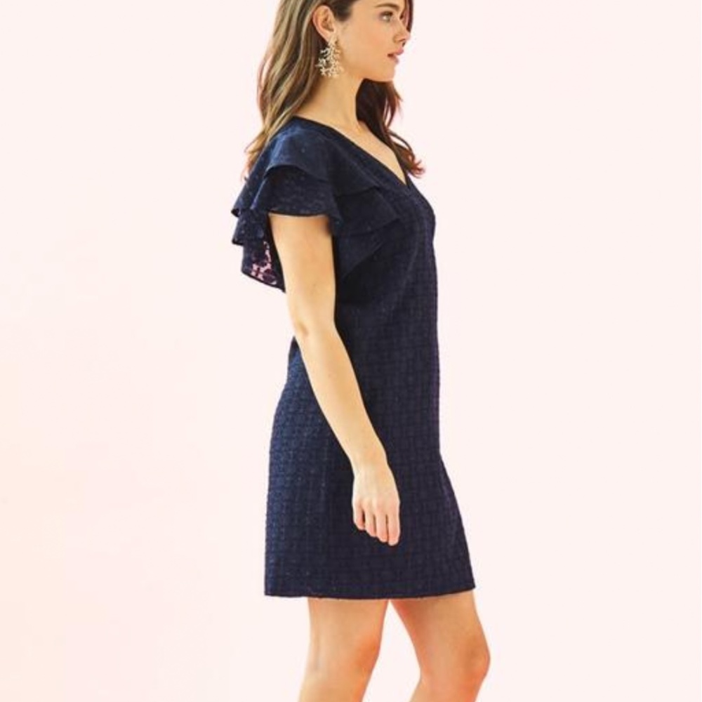 Lilly Pulitzer | Kathie Dress true navy - Picture 2 of 9